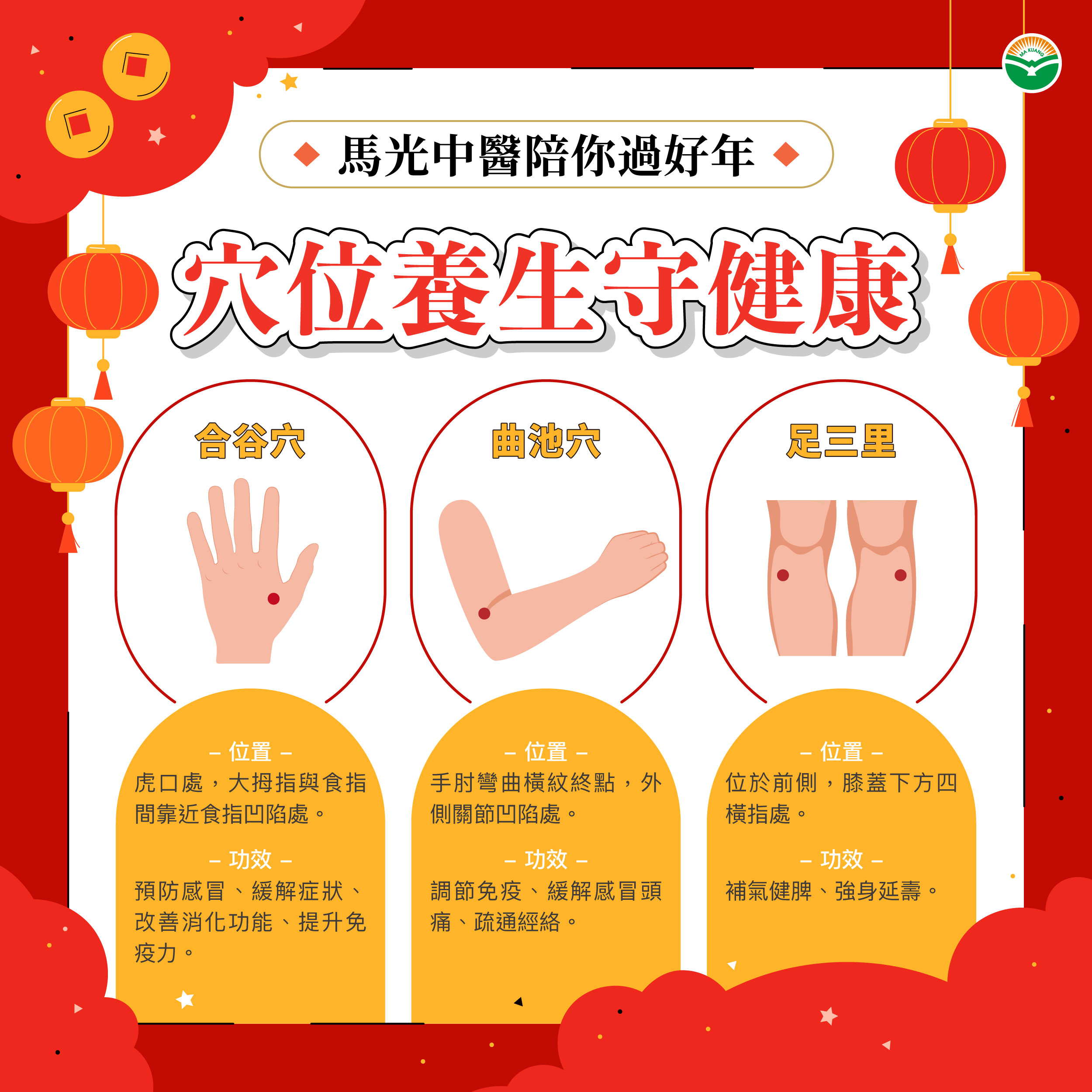 2026春節防感冒指南：中醫4招提升免疫力＋3穴位守健康